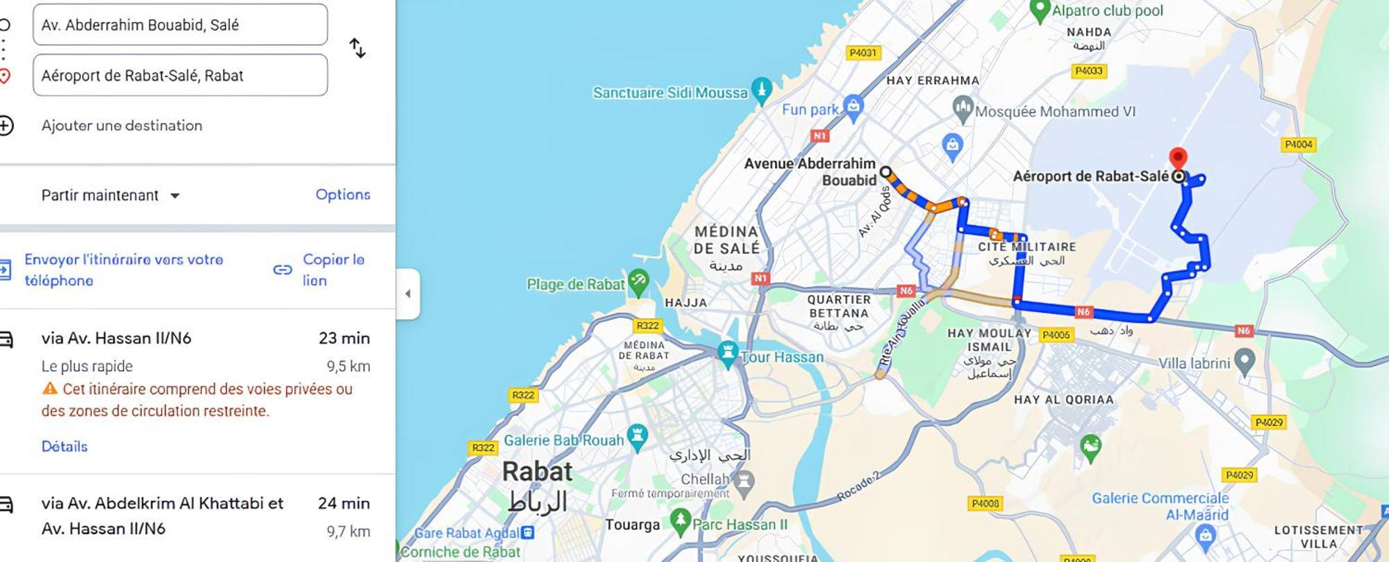 Confort Et Piscine, A 5 Min De Rabat Et Aeroport Salé Eksteriør bilde
